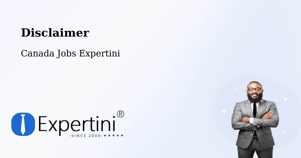 Disclaimer – Simcoe - Canada Jobs Expertini